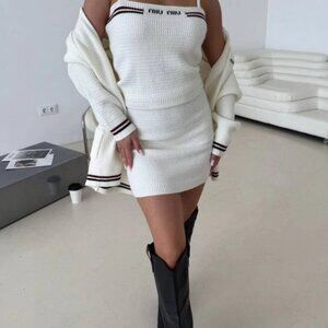 miu miu three piece set, new never worn, NWOT one size